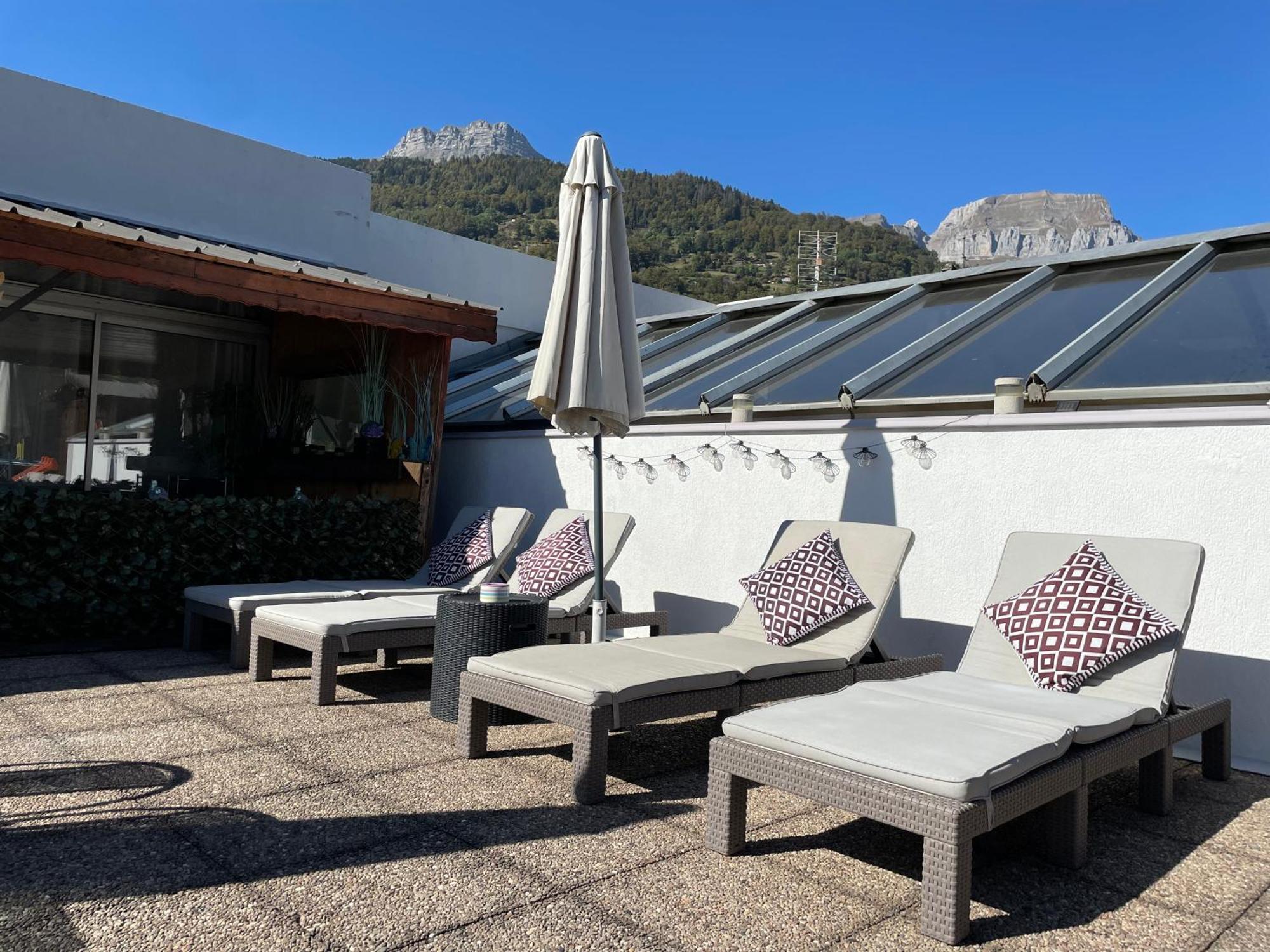 Rooftop 1 - Jacuzzi Prive Au Pied Du Monte-Blanco Sallanches Exterior photo